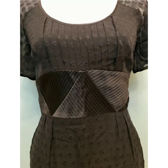 CATHERINE MALANDRINO Silk Short Sleeve Dress - Picture 4 of 7